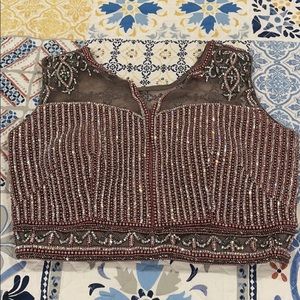 Lehanga with drap palo &choli